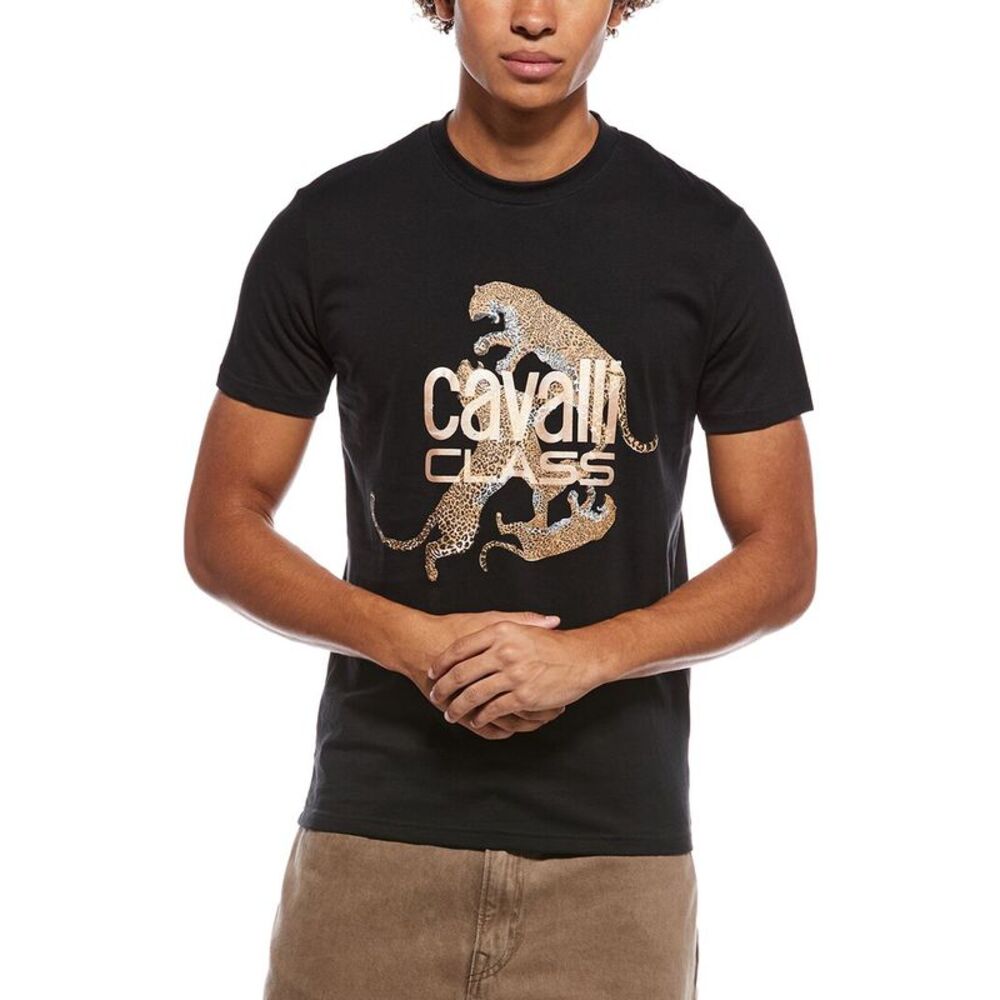 Cavalli Class Mens T-Shirt, Black